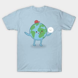 Earth and Moon T-Shirt